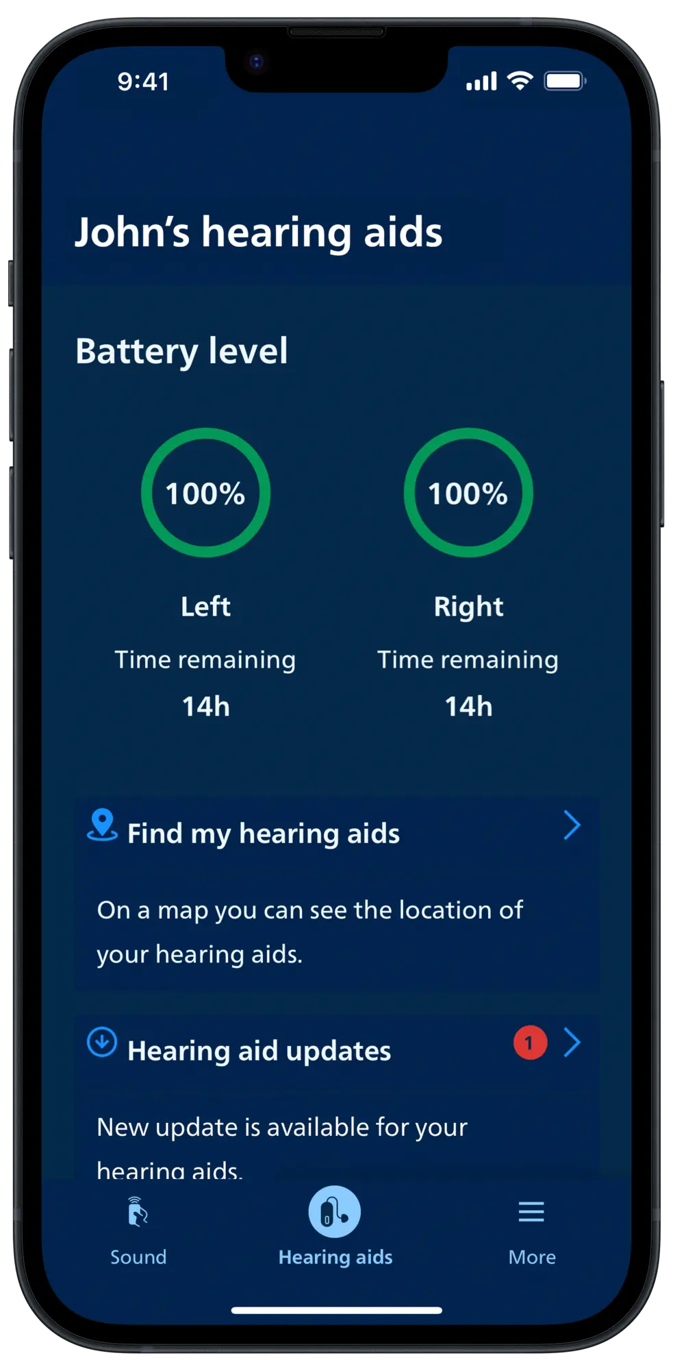 HearLink 2 App (iOS e Android)